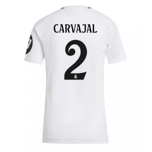 Real Madrid Daniel Carvajal #2 Domaci Dres za Ženska 2024-25 Kratak Rukav